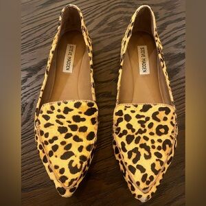 Steve Madden ~Cow Hair Leopard Print Flats